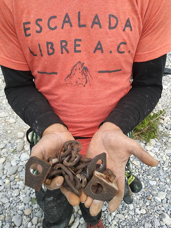 Escalada Libre equipamiento